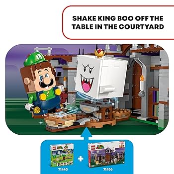 ぼくのマリー コレクションセット Amazon.com: LEGO Super Mario King Boo's Haunted Mansion